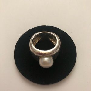 Silver Ring, DUNA Pearl